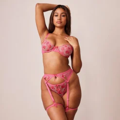 Lounge Underwear Intimates Sets<Leelah Intimates BH (Set) - Hot Rosa HotRosa