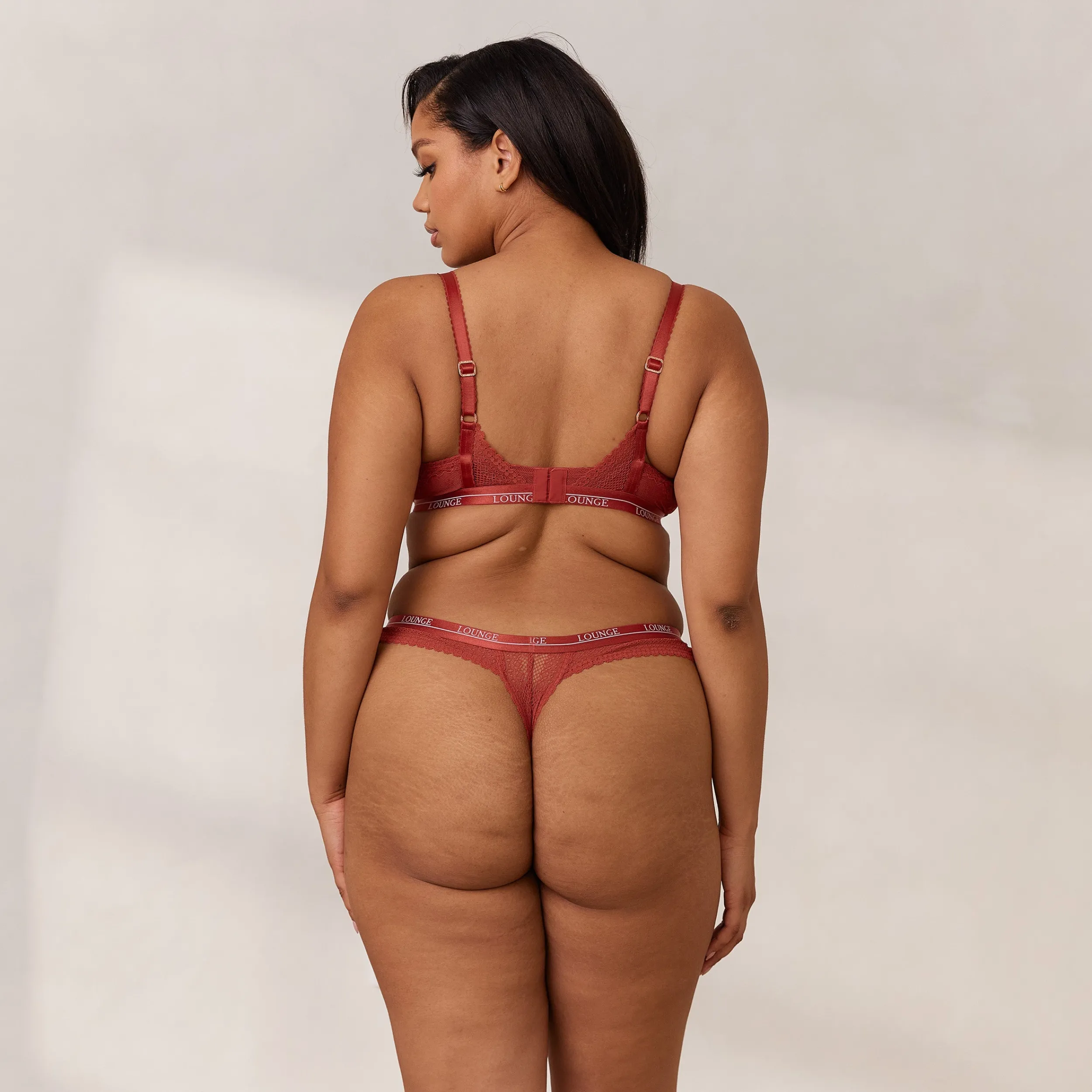 Lounge Underwear Med Bygel<Liberty Balcony BH - Burnt Red BrändRöd