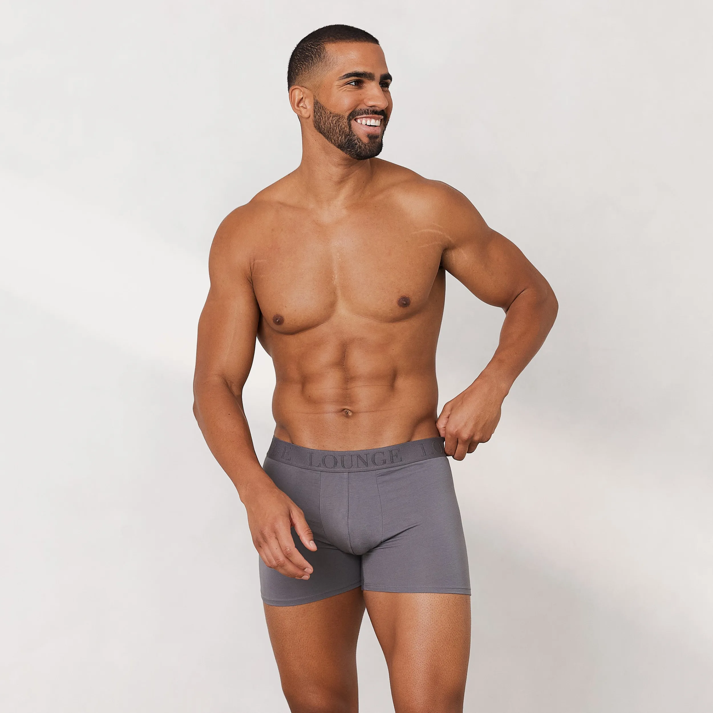 Lounge Underwear Boxershorts För Män | Flerpack<Luxe Boxershorts för Män (3-Pack) - Kolsvart