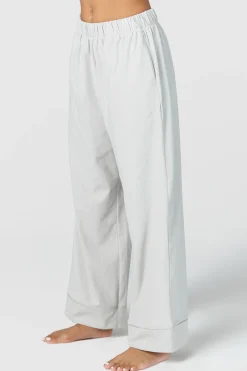 Lounge Underwear Nattkläder<Luxury Embossed Pyjamasbyxor - Frostfärg