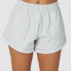 Lounge Underwear Nattkläder<Luxury Embossed Pyjamashorts - Frostfärg