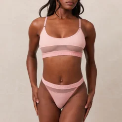 Lounge Underwear Behåar<Mesh BH - Rosa