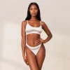 Lounge Underwear Behåar<Mesh BH - Vit