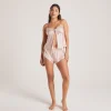 Lounge Underwear Pyjamasbyxor<Mini Pyjamashorts i Satin - Rosa