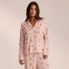 Lounge Underwear Pyjamastoppar<Modal Pyjamaskjorta - Rosa