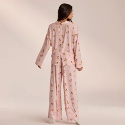 Lounge Underwear Pyjamastoppar<Modal Pyjamaskjorta - Rosa