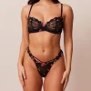 Lounge Underwear Balcony<Neon Balcony BH - Svart