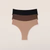 Lounge Underwear Brazilians | Flerpack<Nude Brasilian Trosor (3-Pack) - Multi