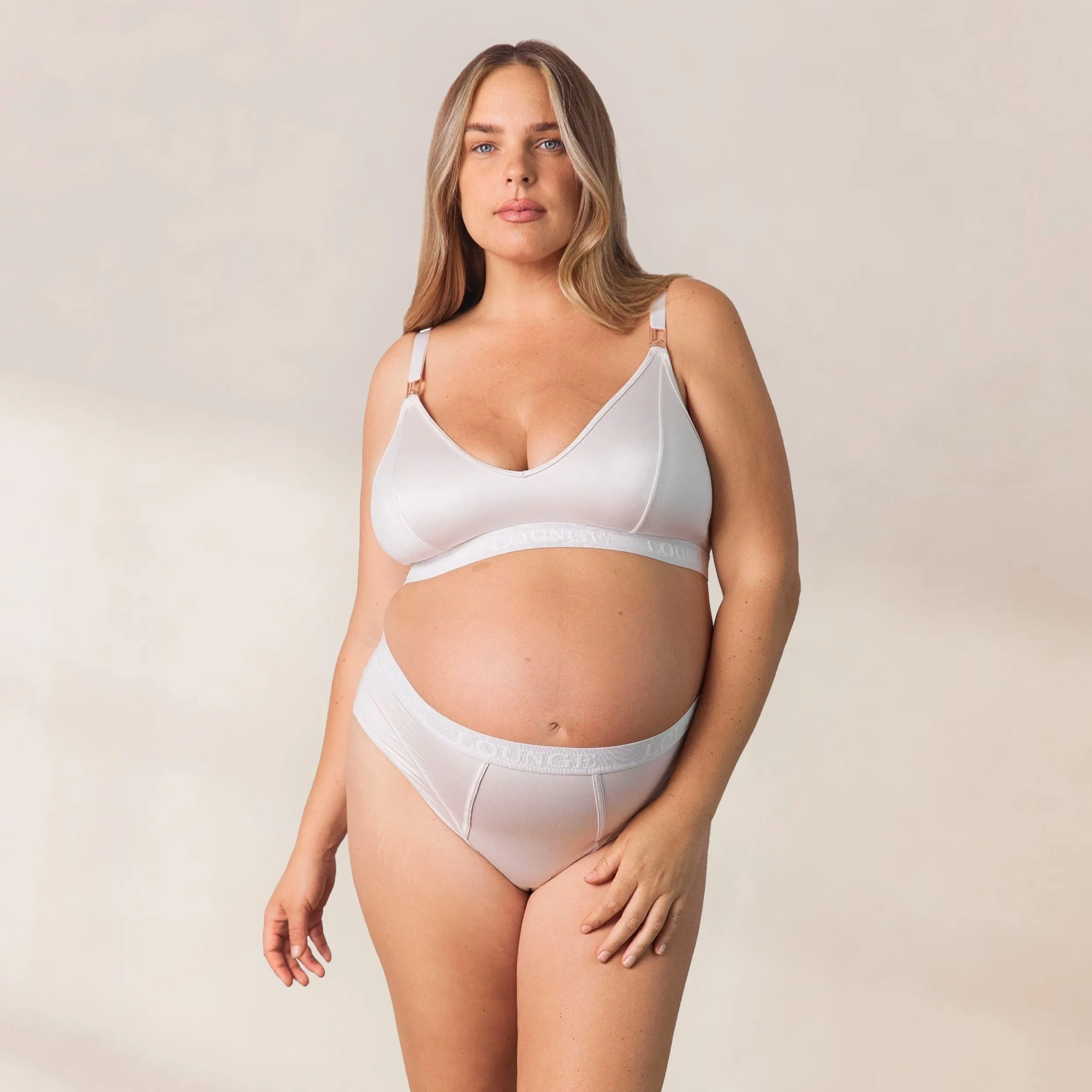Lounge Underwear Utan Bygel | Bralettes<Nurture Amnings-BH - Krämfärg