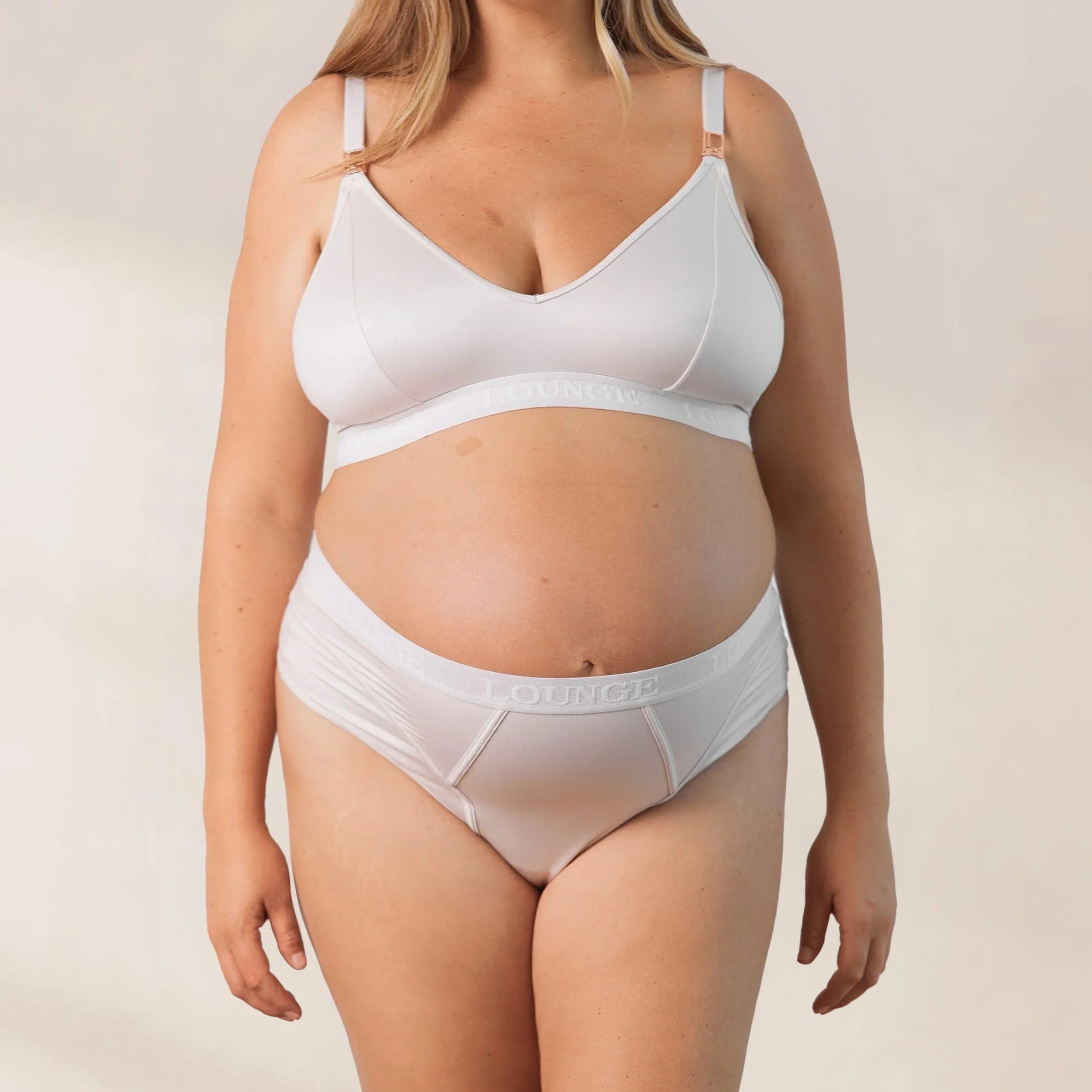 Lounge Underwear Utan Bygel | Bralettes<Nurture Amnings-BH - Krämfärg