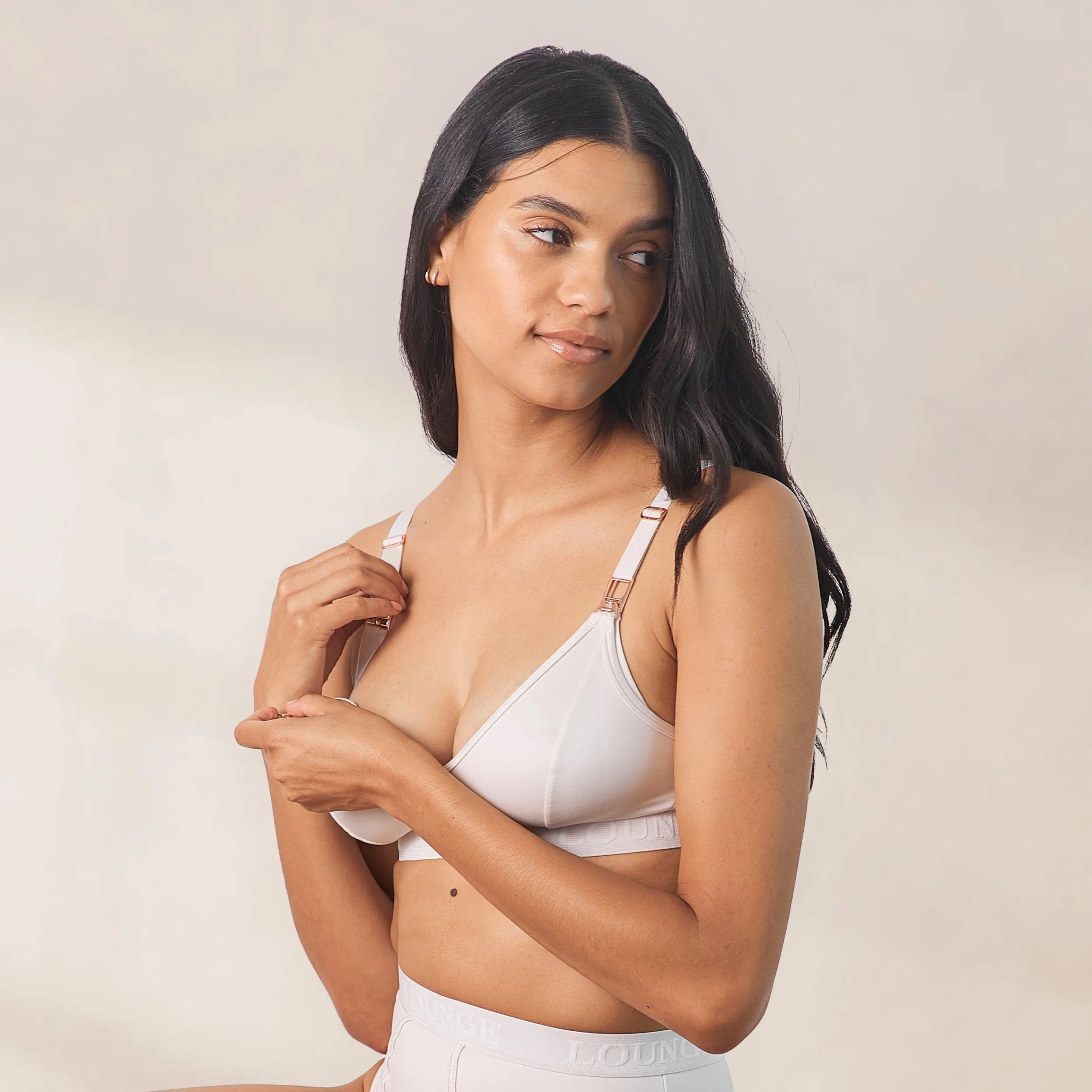 Lounge Underwear Utan Bygel | Bralettes<Nurture Amnings-BH - Krämfärg