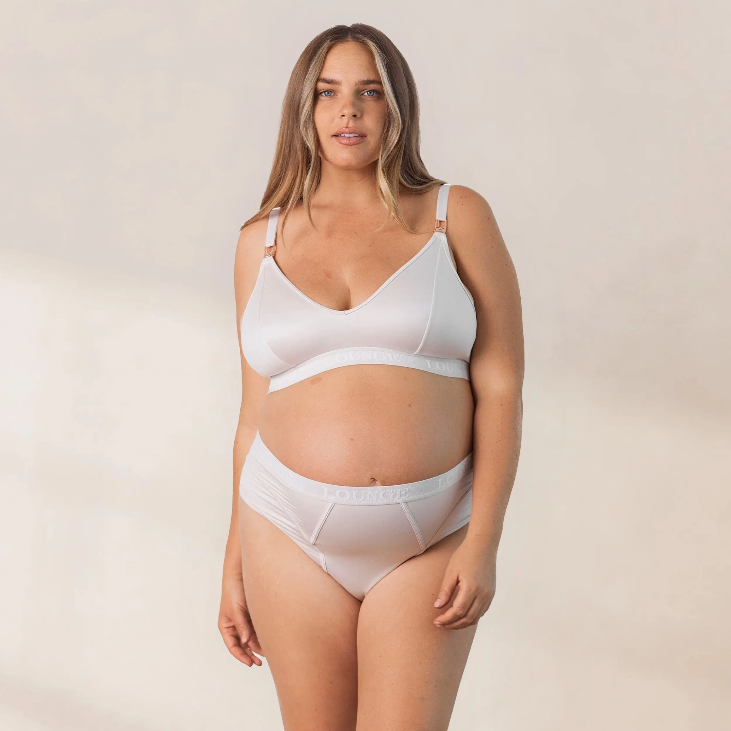 Lounge Underwear Utan Bygel | Bralettes<Nurture Amnings-BH - Krämfärg