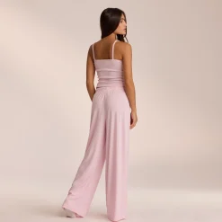 Lounge Underwear Pyjamasbyxor<Pointelle Pyjamabyxor - Rosa