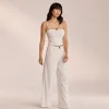 Lounge Underwear Pyjamasbyxor | Pyjamasset<Pointelle Pyjamabyxor - Vit