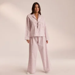 Lounge Underwear Pyjamasbyxor | Pyjamasset<Pyjamabyxor i Bomull - c Lila