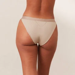 Lounge Underwear Underdelar<Ribbed Mindful Trosor - Minkfärg