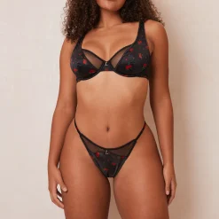 Lounge Underwear Balcony<Rose Balcony BH - Svart