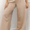 Lounge Underwear Nattkläder<Ruffle Pyjama Byxor - Minkfärg