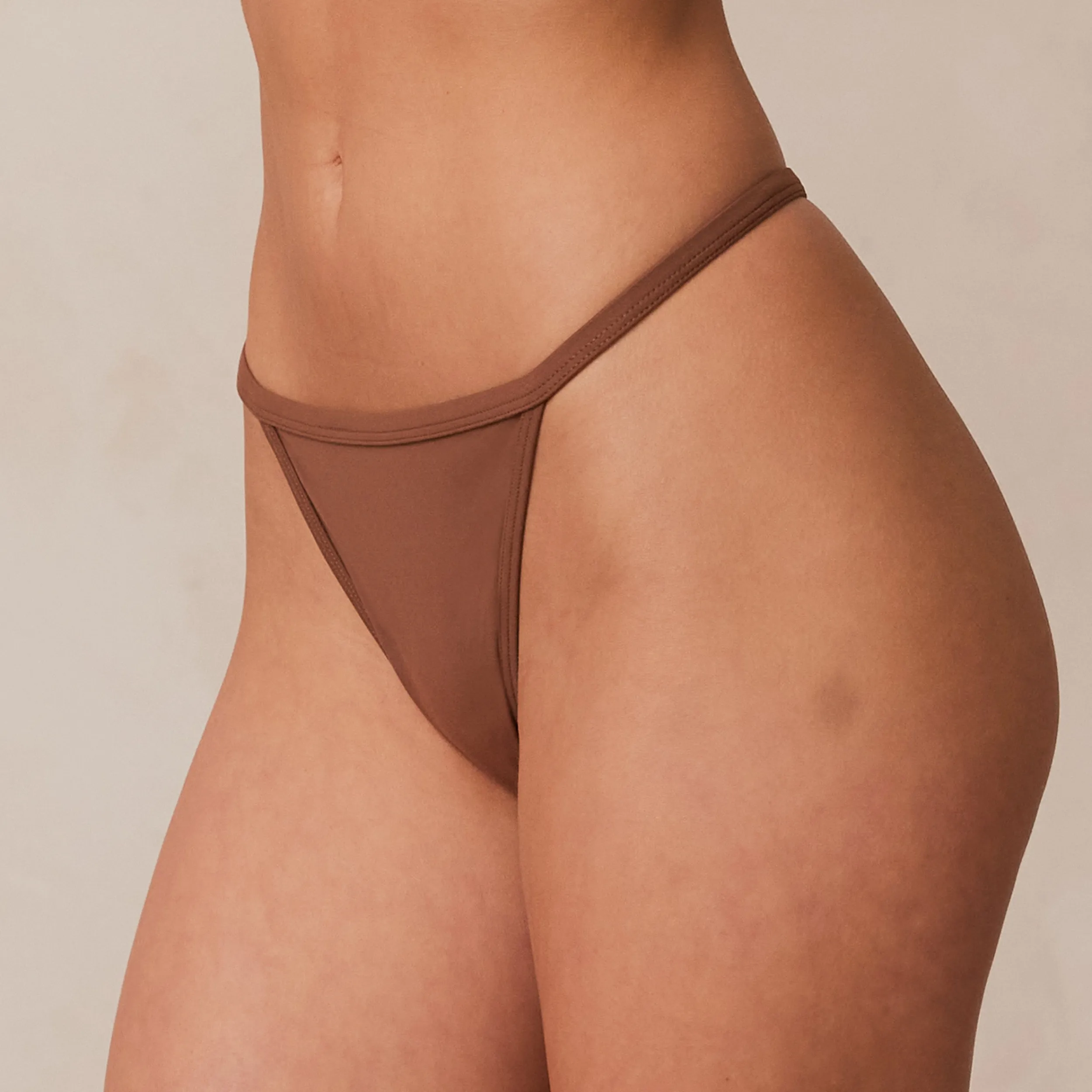 Lounge Underwear G-Strängar<Sculpt G-string - Kastanjefärgad