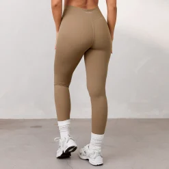 Lounge Underwear Kläder<Silhouette Leggings med Korsning - Toffee