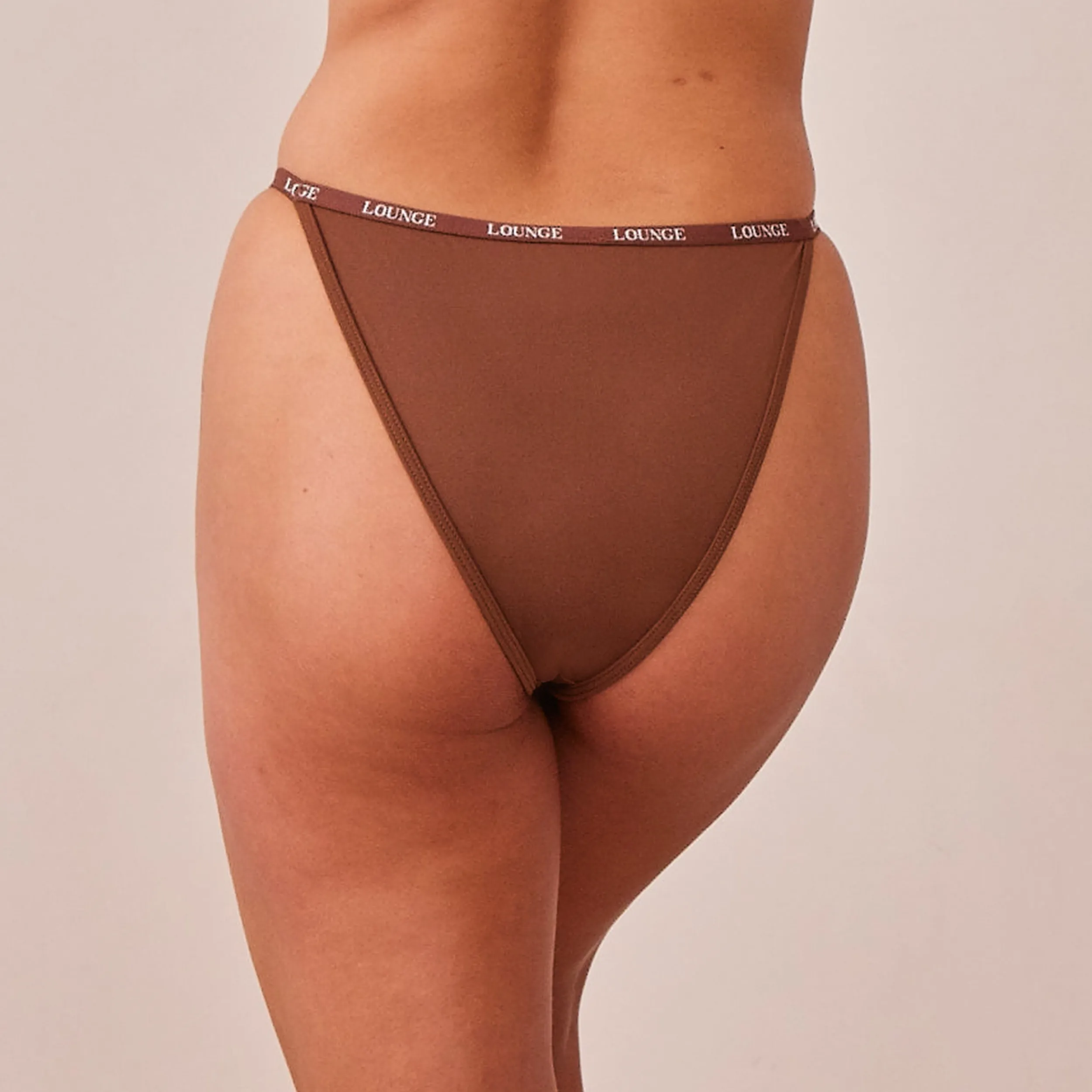 Lounge Underwear Trosor<Smooth Trosor - Kastanjefärgad