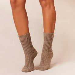 Lounge Underwear Strumpor Och Accessoarer | Accessoarer<Snooze Stickade Strumpor - Fawn