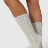 Lounge Underwear Strumpor Och Accessoarer | Accessoarer<Snug Stickade Strumpor - Frostfärg