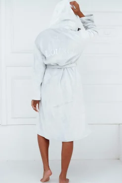 Lounge Underwear Morgonrockar Och Badrockar<So Soft Luxury Morgonrock - Grå
