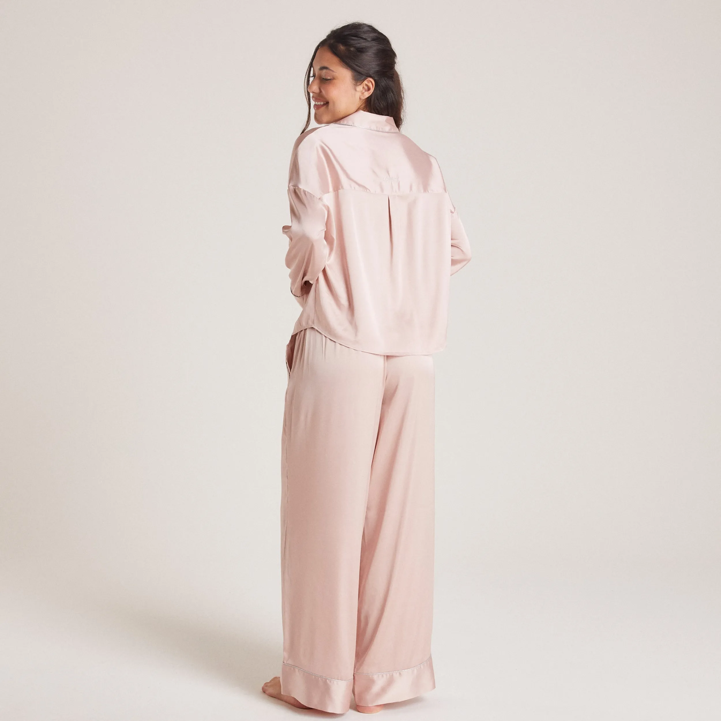 Lounge Underwear Pyjamasbyxor | Pyjamasset<Sparkle Pyjamabyxor i Satin - Rosa