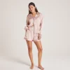 Lounge Underwear Pyjamasbyxor | Pyjamasset<Sparkle Pyjamashorts i Satin - Rosa