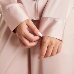 Lounge Underwear Pyjamastoppar | Pyjamasset<Sparkle Pyjamaskjorta i Satin - Rosa