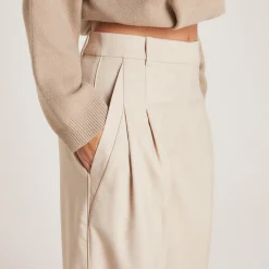 Lounge Underwear Byxor<Tailored Byxor - Brödfärgad
