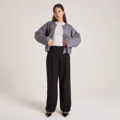 Lounge Underwear Byxor<Tailored Byxor - Svart