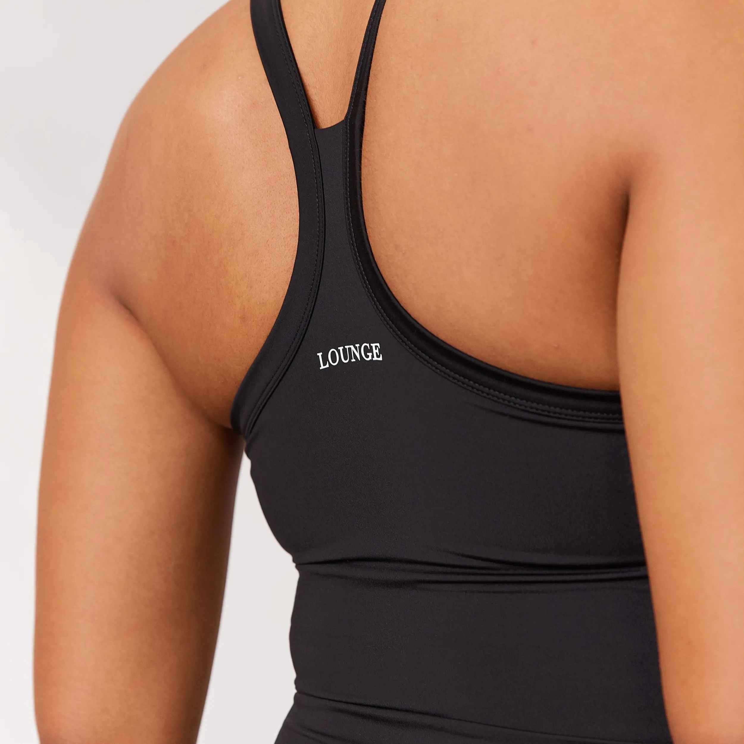 Lounge Underwear Kläder<Varsity Brottarrygg Bodysuit - Svart