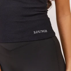 Lounge Underwear Kläder<Varsity Brottarrygg Top - Svart