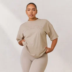 Lounge Underwear Kläder<Varsity Oversized T-Shirt - Havre