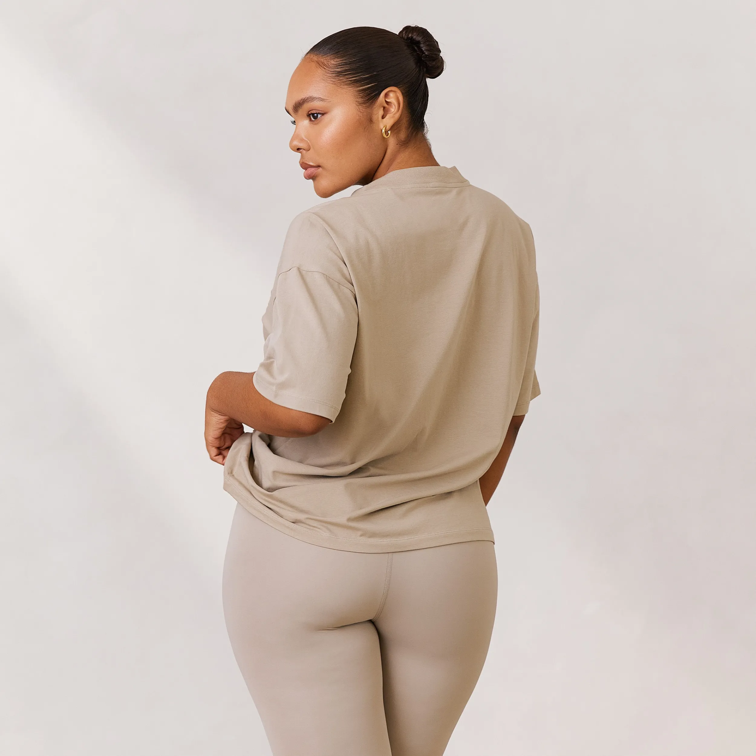 Lounge Underwear Kläder<Varsity Oversized T-Shirt - Havre