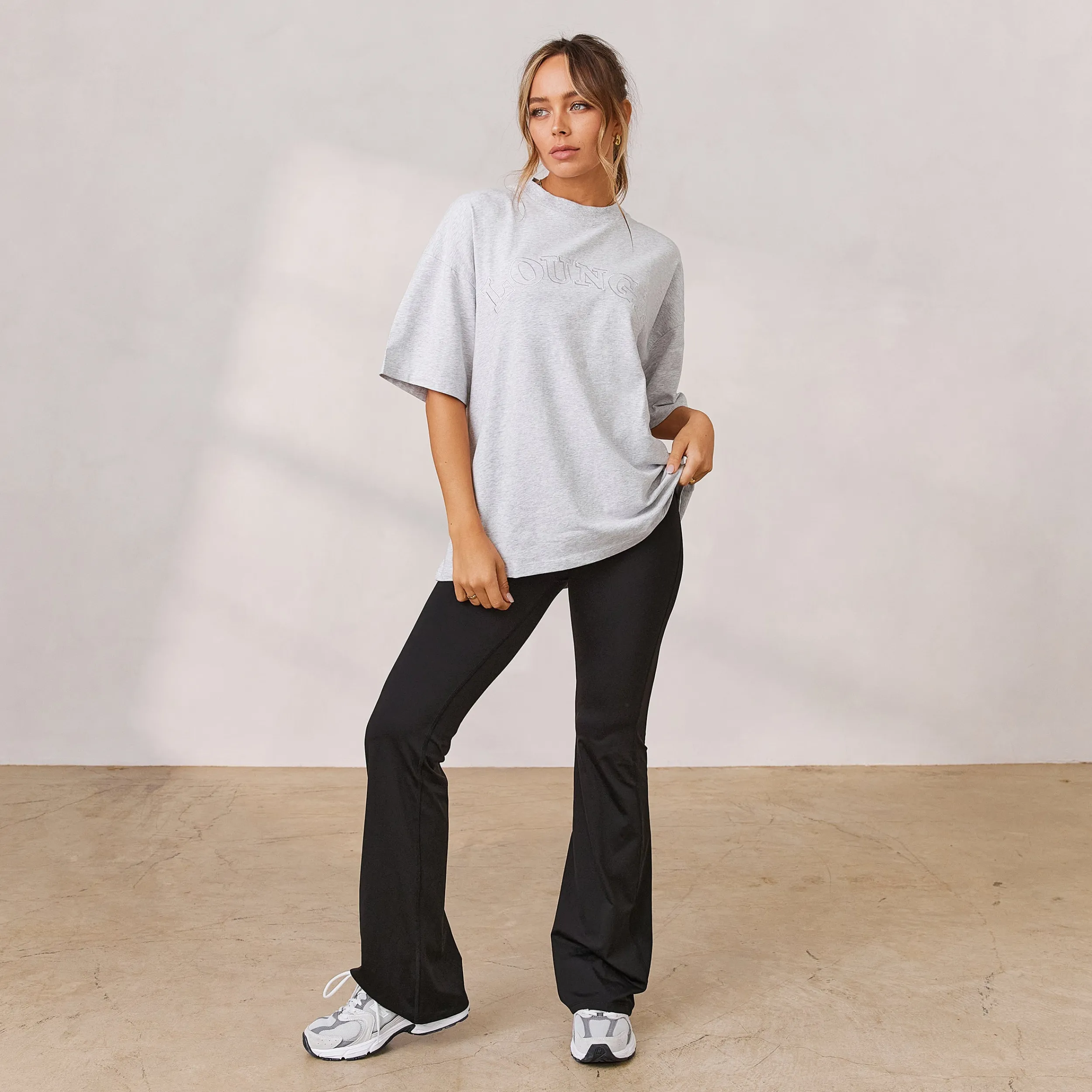 Lounge Underwear Kläder<Varsity Oversized T-Shirt - Frostfärgad