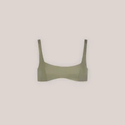 Lounge Underwear Bikinis<Vändbar Plunge Bikinitopp - Grön/Blommig Grön/Blommig