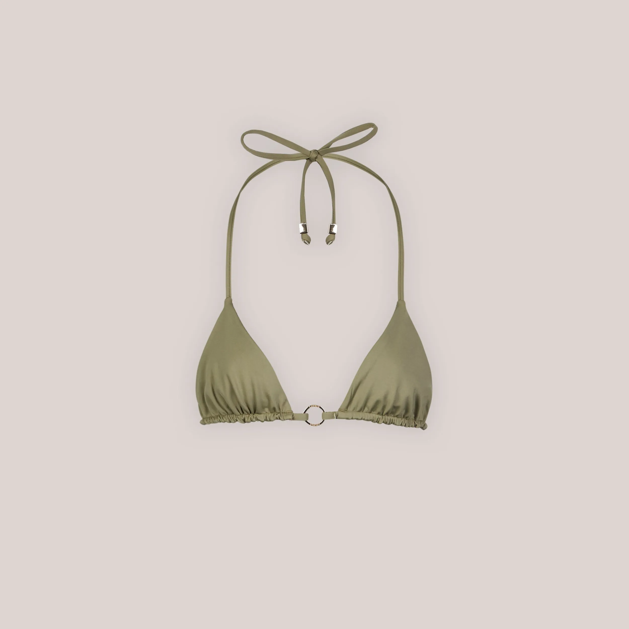 Lounge Underwear Bikinis<Vändbar Triangle Bikinitopp - Grön/Blommig Grön/Blommig