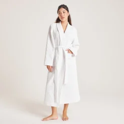 Lounge Underwear Morgonrockar Och Badrockar<Waffle Morgonrock - Vit